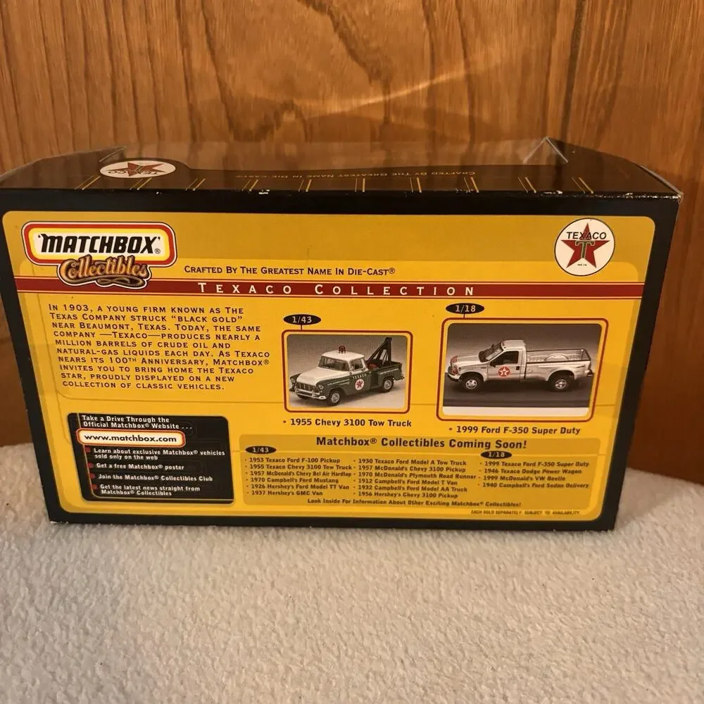 Matchbox Collectibles Texaco 1953 Ford F-100 Pickup 1:43 Diecast Truck 38262
